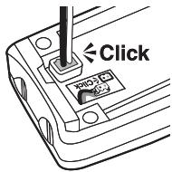 UNIDEN TCX950 - Installing the Battery - 5