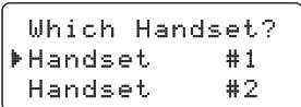 UNIDEN TCX950 - Resetting the Handset - 1