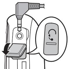 UNIDEN TCX950 - Installing the Optional Headset - 1