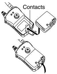 UNIDEN VOYAGER - Attaching the Beltclip - 1