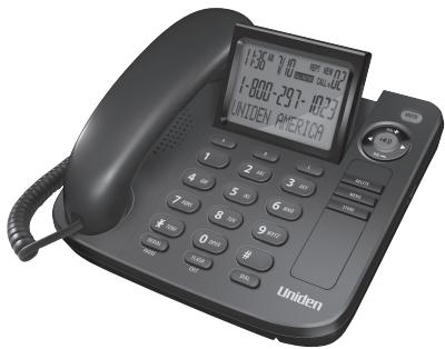 UNIDEN 1360 - Call Waiting / Caller ID Speakerphone with 12 Number Memory User's Guide - 1