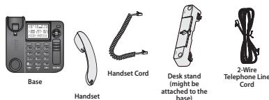 UNIDEN 1360 - Parts Checklist - 1
