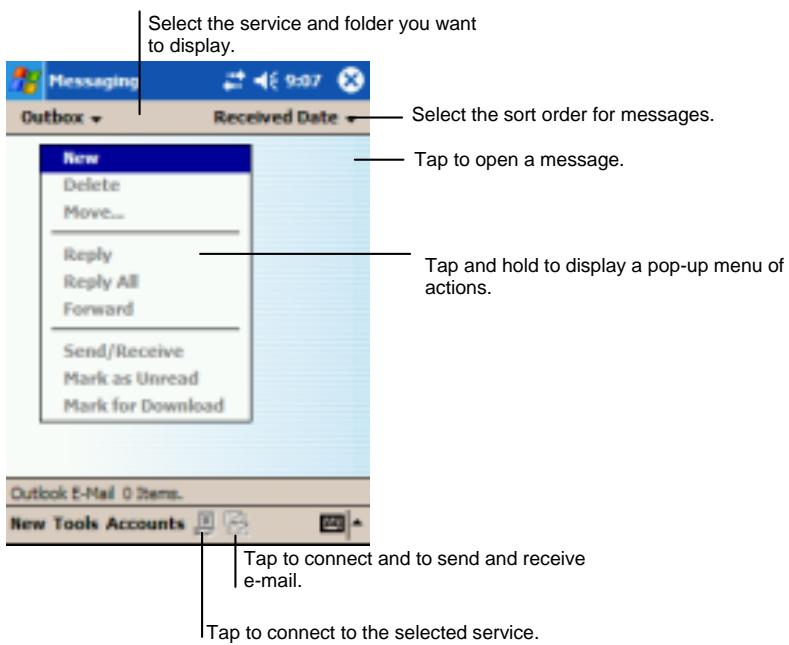 YAKUMO ALPHAX GPS - Using the Message List - 1