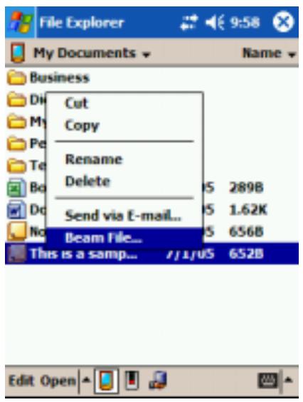 YAKUMO ALPHAX GPS - Sending Information - 1