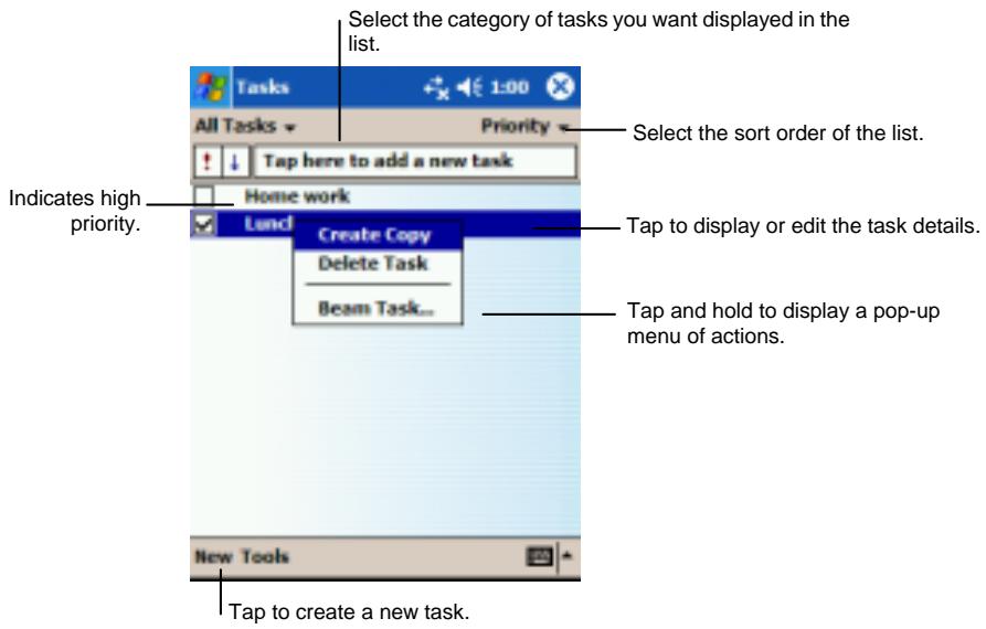 YAKUMO ALPHAX GPS - Tasks: Keeping a To Do List - 1