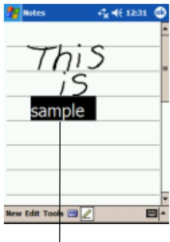 YAKUMO ALPHAX GPS - Converting Your Writing to Text - 2