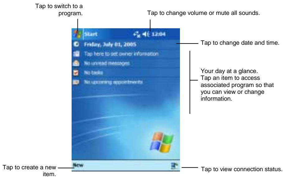 YAKUMO ALPHAX GPS - Today Screen - 1