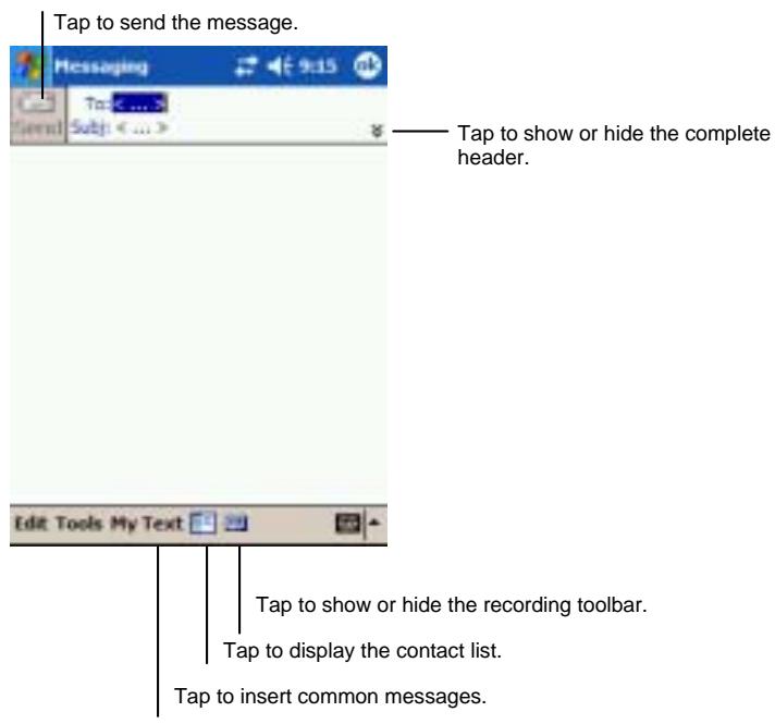 YAKUMO ALPHAX GPS - Composing and Sending Messages - 1