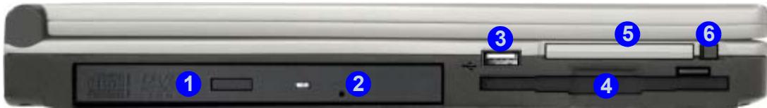 YAKUMO NOTEBOOK Q7M ENTERTAINMENT XD - System Map: Left View - 2