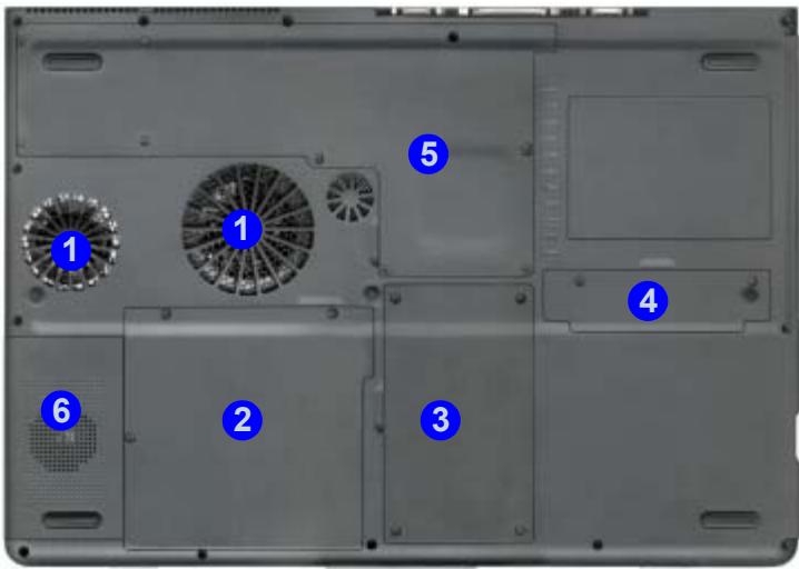 YAKUMO NOTEBOOK Q7M ENTERTAINMENT XD - Figure 7 Bottom View - 1