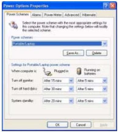 YAKUMO NOTEBOOK Q7M ENTERTAINMENT XD - Power Management Features - 1