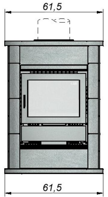 FLAM PIKKU - SPEKSTEENKACHEL PIKKU POELE EN PIERRE STEATITE PIKKU SPECKSTEINOFEN PIKKU SOAPSTONE STOVE PIKKU - 1