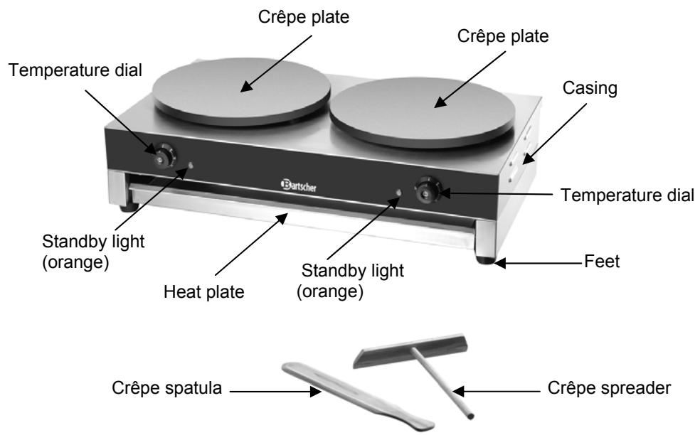 BARTSCHER 104447 - Overview of parts - 2