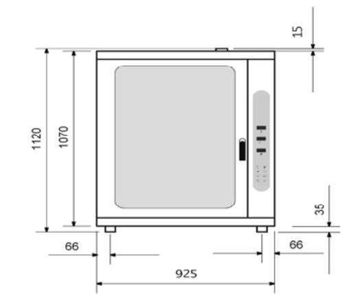 BARTSCHER 116404 - Kombidämpfer 10 × 1/1 GN - 1