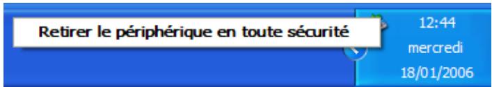 CIBOX CINE BOX - Lorsque vous débranchez le câble USB, veuillez suivre les étapes de la procédure 'déconnexion sécurisée', illustrée ci-dessous - 3