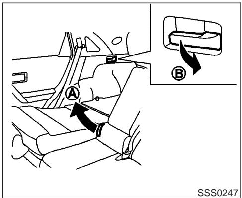 INFINITI FX35 - Support lombaire (siège du conducteur) — si le véhicule en est équipé - 1