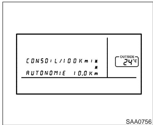 INFINITI FX35 - Comment utiliser la TOUCHE «TRIP - 1