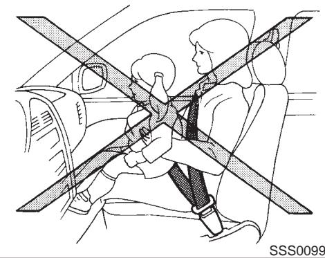 INFINITI FX35 - Entretien des ceintures de sécurité - 1