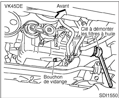 INFINITI FX35 - Huile-moteur et filtre - 2