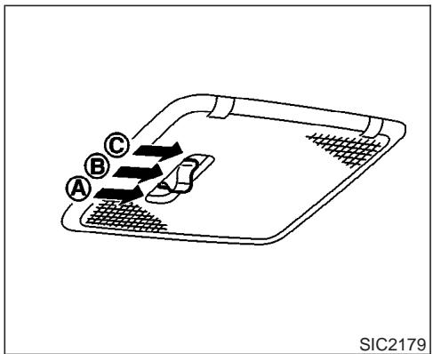 INFINITI FX35 - LAMPE de lecture avant - 2