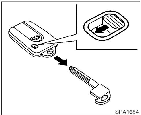 INFINITI FX35 - Utilisation de l'avertisseur d'urgence : - 1