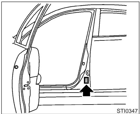 INFINITI FX35 - Numéro d'identification du véhicule (numéro de chassis) - 2