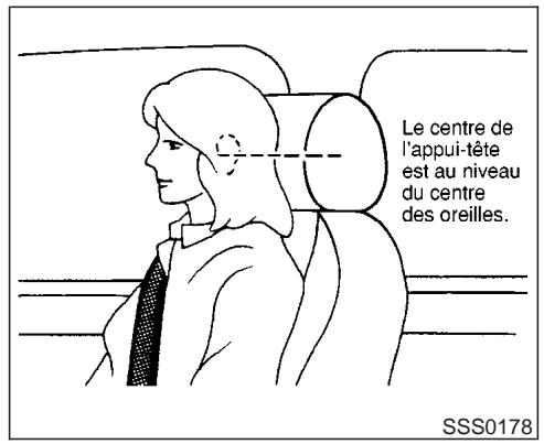 INFINITI FX45 - Réglage des appuis-têtes - 1