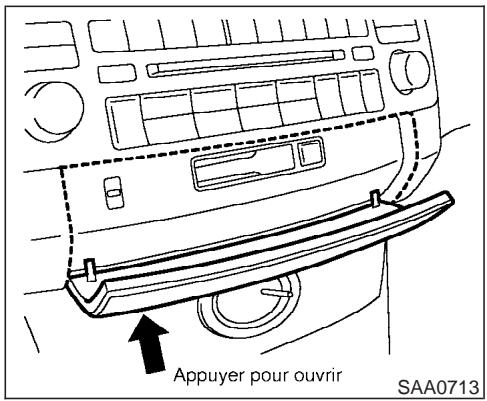 INFINITI FX45 - Réglage de la recherche PTY - 1
