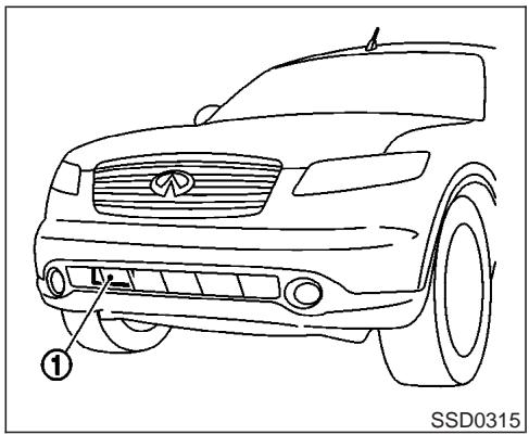 INFINITI FX45 - Ce qu'il faut faire : - 1