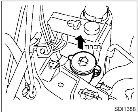 INFINITI FX45 - Liquide de lave-glace - 1