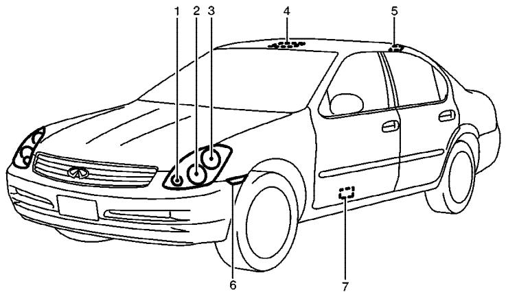 INFINITI G35 - Ampoules - 1