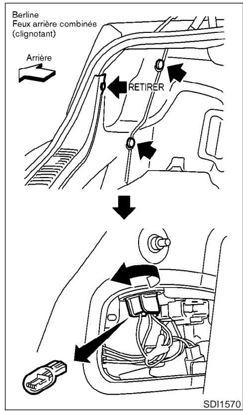 INFINITI G35 - Ampoule de phare à halogène : - 3