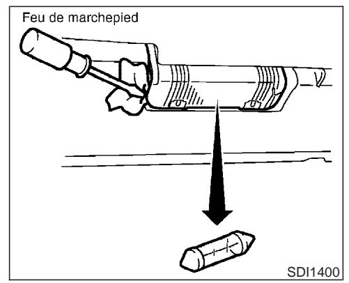 INFINITI G35 - Ampoule de phare à halogène : - 7