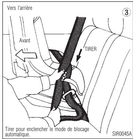 INFINITI I30 - Sièges, dispositifs de retenue et systèmes de coussin gonflable d'appoint - 2