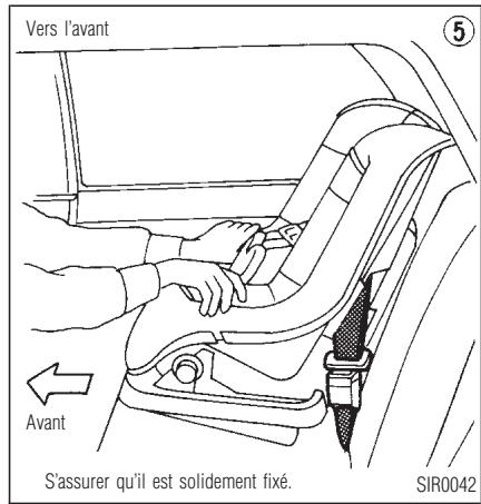 INFINITI I30 - SIEGES, Dispositifs de retenue et systemes de coussin gonflable d'appoint - 2
