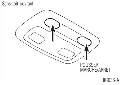 INFINITI I30 - LAMPE de lecture - 3