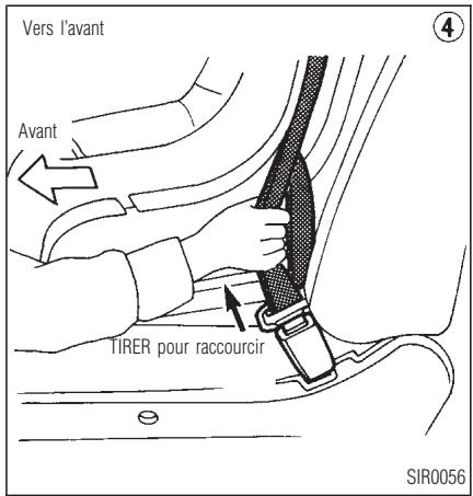 INFINITI I30 - Sièges, dispositifs de retenue et systèmes de coussin gonflable d'appoint - 1