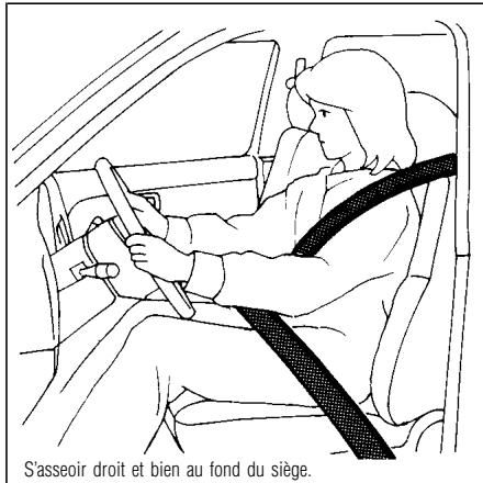 INFINITI I30 - Ceintures de securite precautions à prendre avec les ceintures de securite - 3