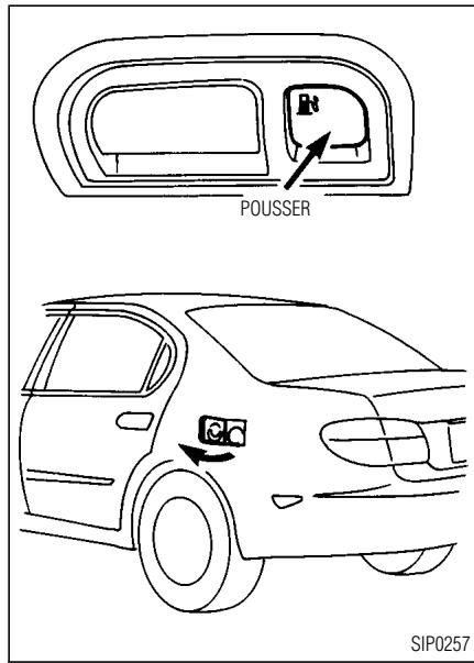INFINITI I30 - TRAPPE du réservoir de carburant - 1