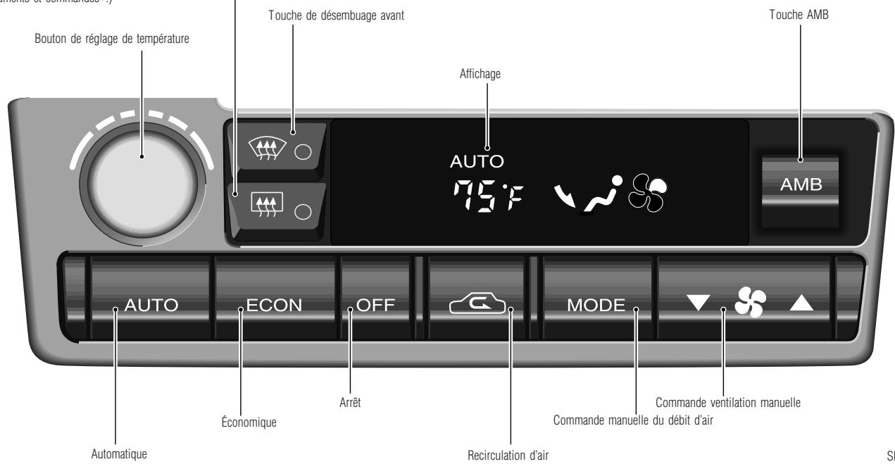 INFINITI I30 - Chauffage, climatisation et systemes AUDIO - 1