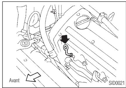INFINITI I30 - Vérification du niveau d'huile - 1
