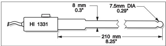 HANNA INSTRUMENTS PH 211 - HI 1331B - 1
