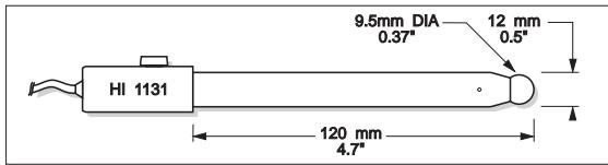 HANNA INSTRUMENTS PH 211 - HI 1131B - 1