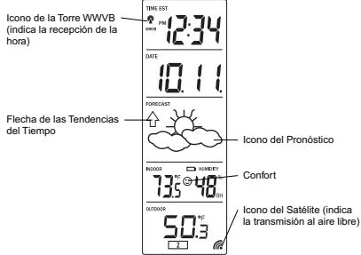 LA CROSS TECHNOLOGY WS-7017U-IT - PROGRAMACION DEL NIVEL DE SENSIBILIDAD PARA EL PRONOSTICO DEL TIEMPO - 3