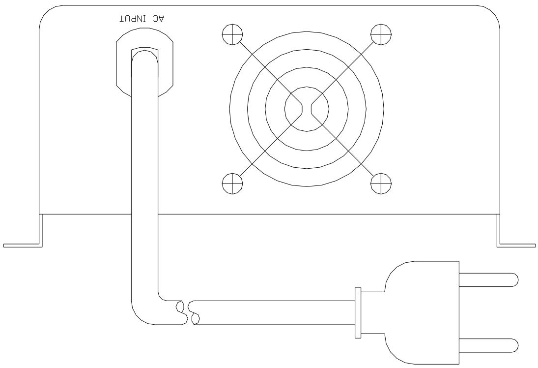 DOMETIC SI 600 ACS 24V - The rear panel interface - 1