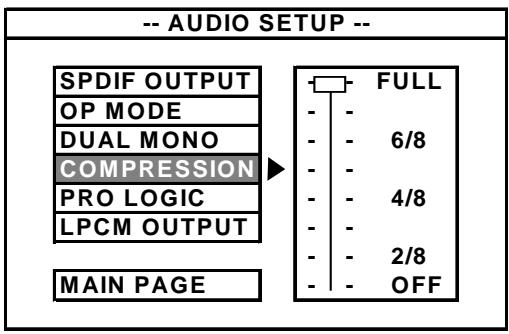 ROADSTAR DVD-2506X - 3.AUDIO SETUP - 5