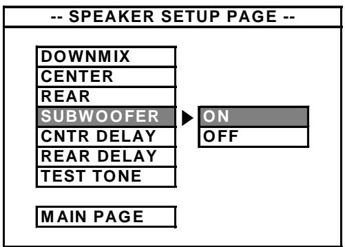 ROADSTAR DVD-2506X - d. SUBWOOFER - 1