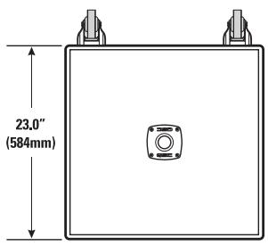 QSC AUDIO HPR151W - Dimensions, HPR181W - 1
