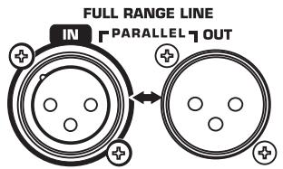 QSC AUDIO HPR151W - Output Connections - 1