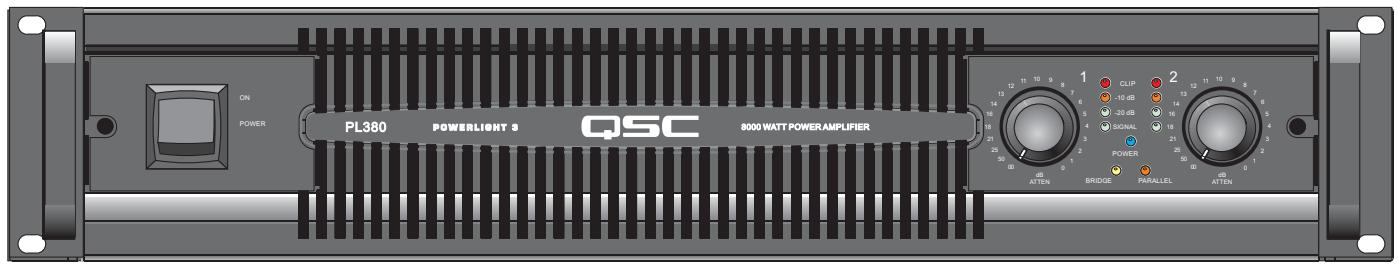QSC AUDIO PL380 - 3
